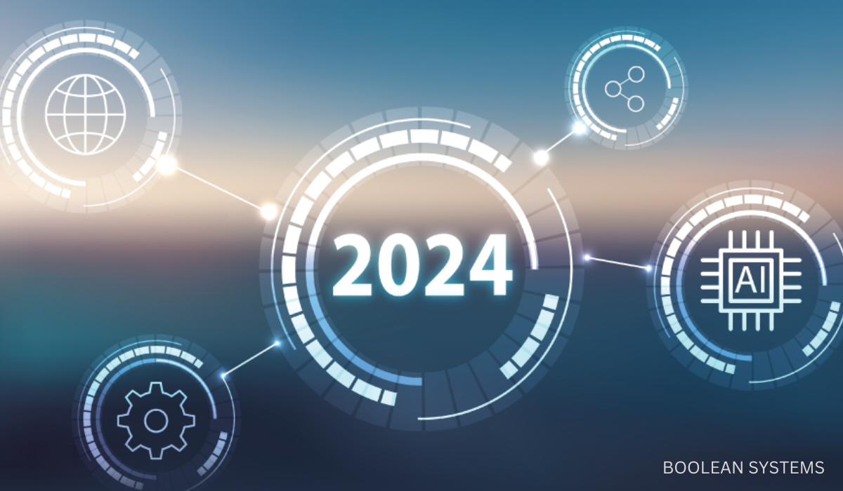 Boolean Systems - Embracing the Future Top 5 AI Trends for 2024